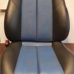 Lederreparatur – nachher
